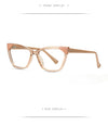 Prescription glasses lunette reading glasses blue light blocking women's eyepieces blue filter