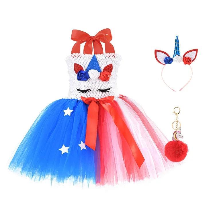 Animal Cosplay Tutu Dress with Accessories Party Costume