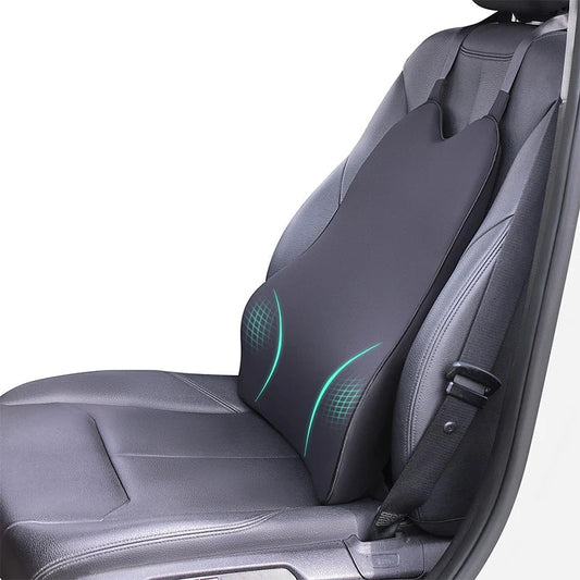 Memory Foam Car Waist Support Lumbar Cushion for Office Home and Car
