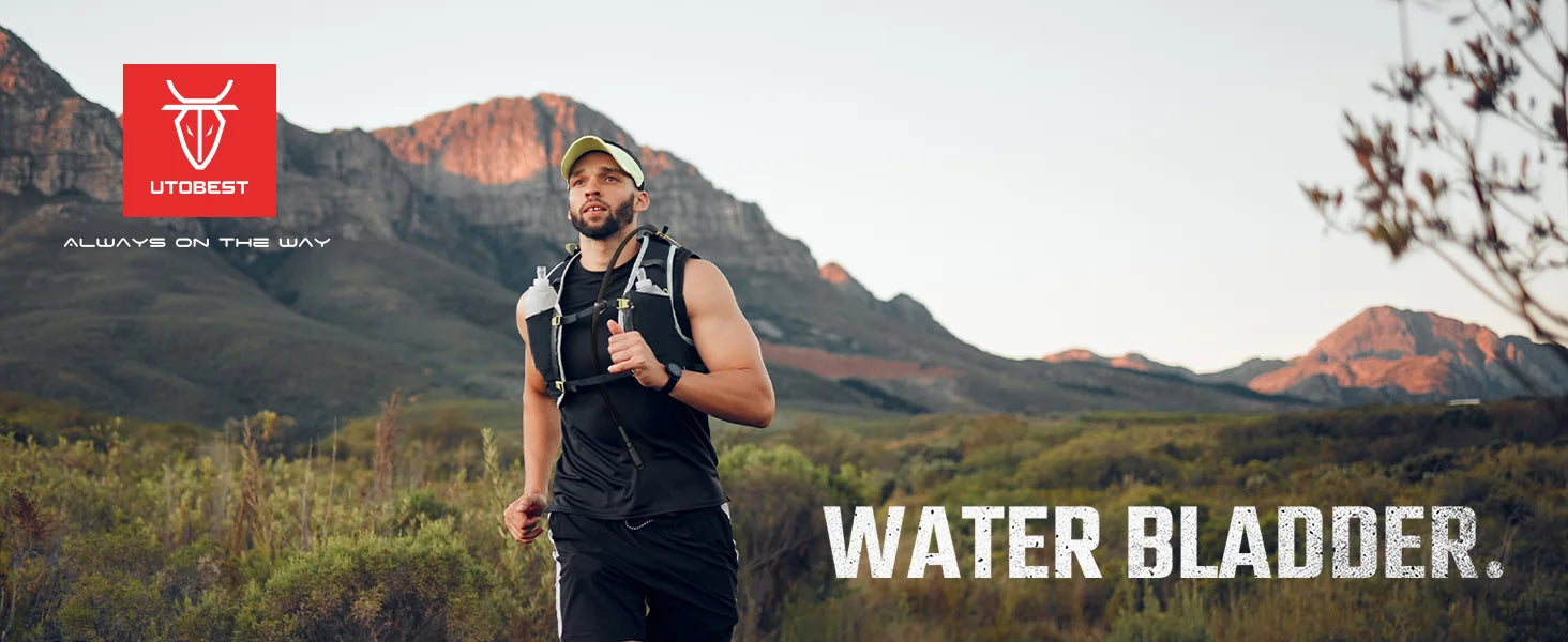 1.5L/2L/3L Water Bladder Hydration Pack Reservoir TPU Water Storage Bag for Camping Cycling Running Hiking