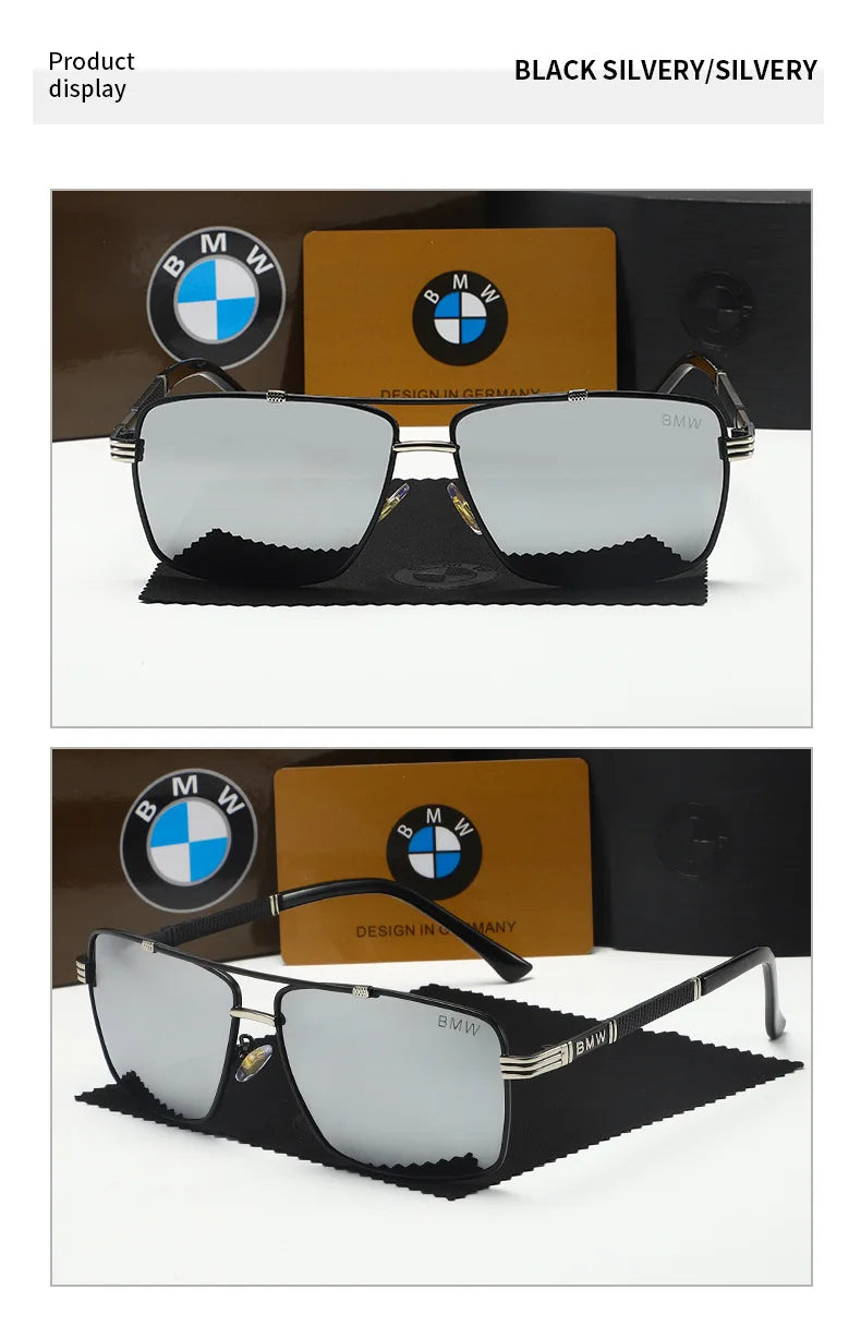 BWM Luxury Polarized Sunglasses Men UV Anti-Glare glasses For BMW