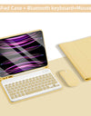 For iPad Keyboard Case For iPad 2024 iPad Air 11-in 13-in M2 Pro 11-in 13-in M4 Pro 11 12.9 10.2 9/8/7th 10.5 9.7 Air 3 2 Case