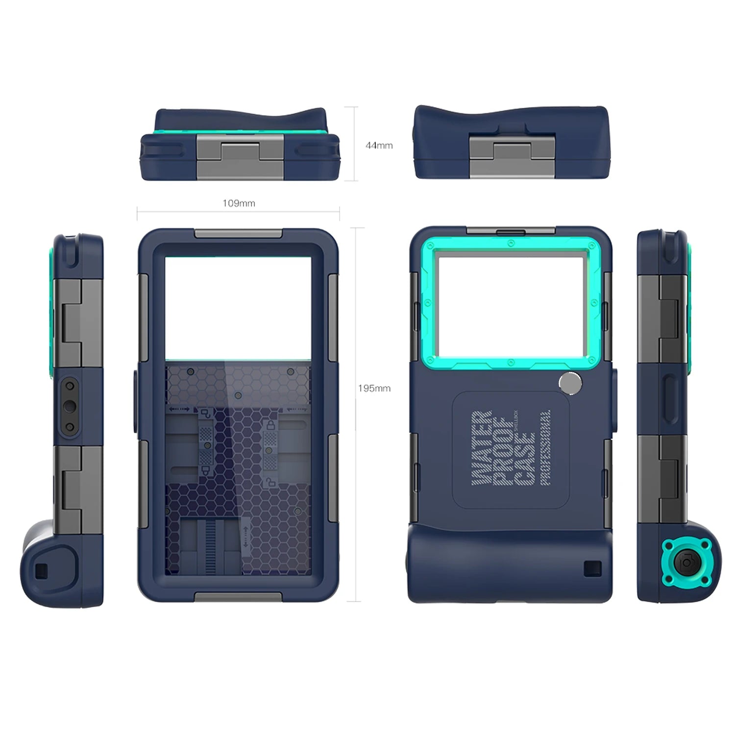 multicolor IP68 standard 15M/50ft diving/swimming photography professional diving waterproof Phone Case