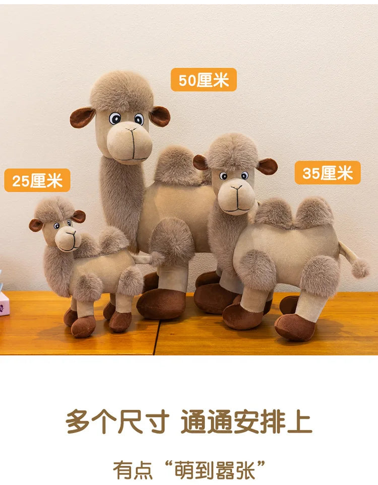 Cute Desert Camel Plush Stuffed Doll Toy
