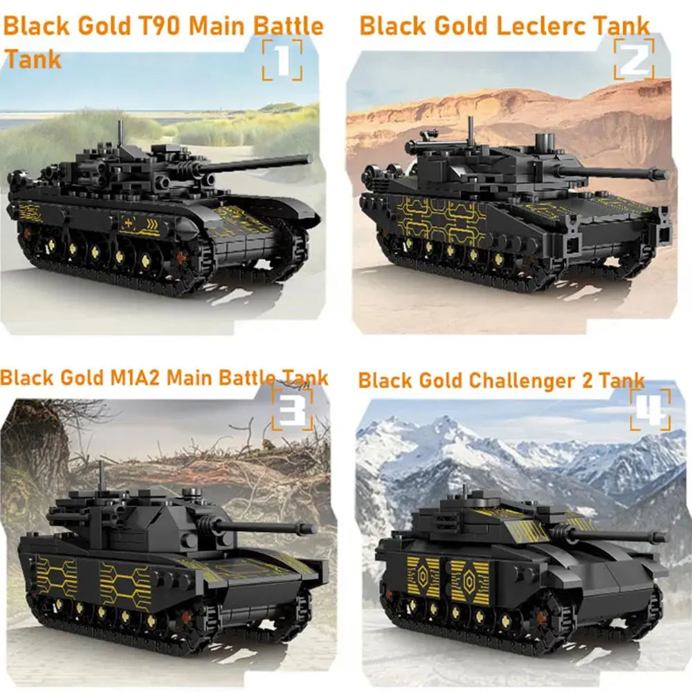 Aircraft Tank Aircraft Carrier MODERN EOLIPMENT MODERN WAR INFORMATION WW2 Military Model Building Blocks Bricks for Boy