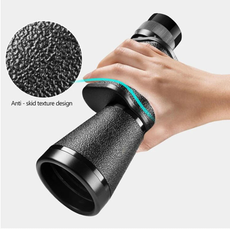 Metal 8X30 10X40 12X45 Military Monocular HD High Quality Portable Mini Telescope Captain Caribbean Pirates Spyglass Binoculars