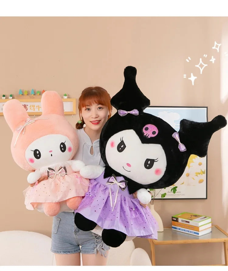 Cute Butterfly Dress Character Plush Stuffed Doll Toy