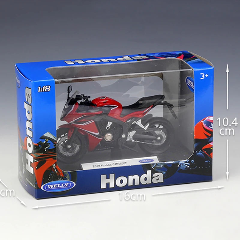 1 18 Scale Honda CBR650F Diecast Motorcycle Model