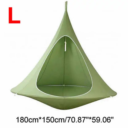 Outdoor Travel Camping Hanging Tree Hammock Indoor Children's Play Swing Hanging Chair Waterproof Tent