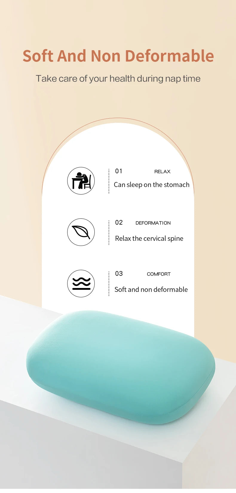 Multifunction Memory Foam Neck Pillow Slow Rebound Soft Travel Pillow for Sleeping Cervical Health Massage Nap Pillows