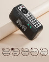 Portable Stereo Bass Bluetooth Speaker SANSUI F35 Vintage Bluetooth Speaker Mini Plug in Walkman Music Player Supports FM/TF/AUX