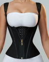 Fajas Colombianas Shapewear Women Double Compression Waist Trainer Corset Adjustable Zipper and Hook-eyes Flat Belly Body Shaper