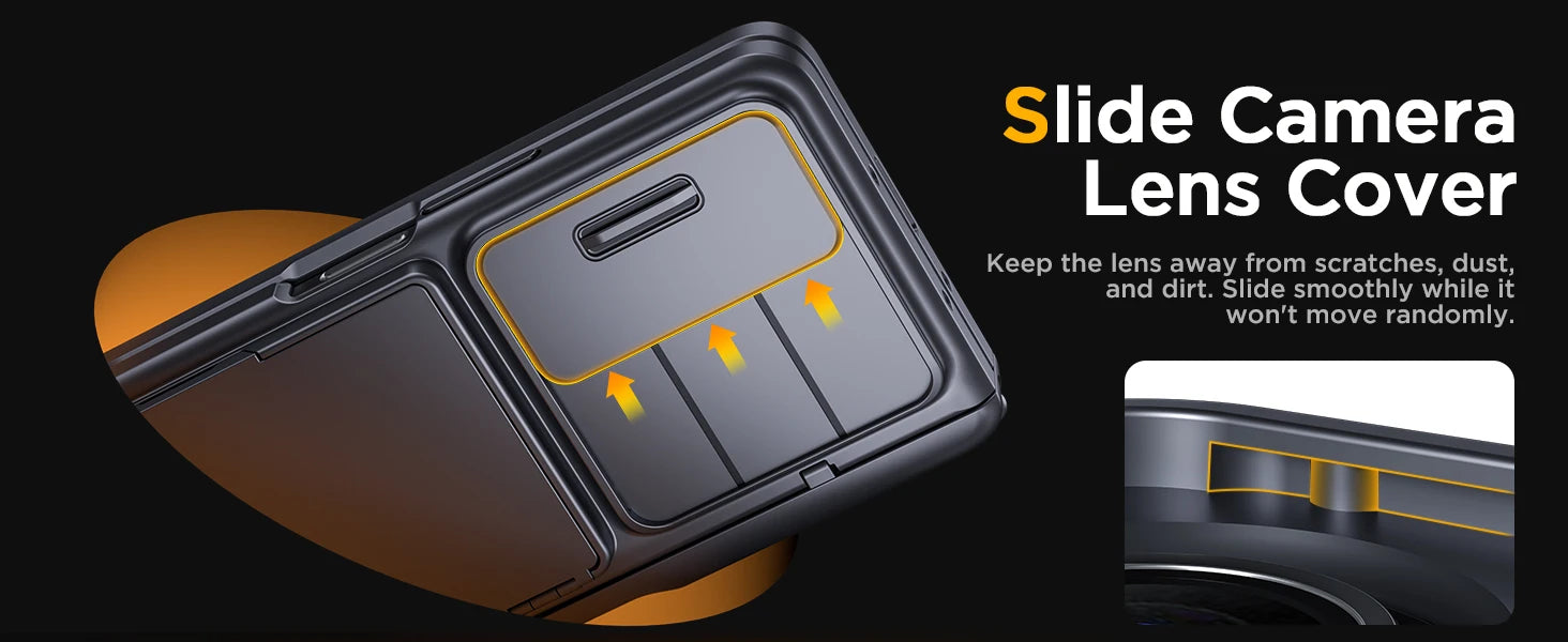 For Samsung Galaxy Z Fold 6 Case with Card Holder and Bulit in S Pen Holder Rugged Hinge Protection Wallet Kickstand Phone Case