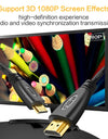 Mini HD to HDMI-compatible Cable 1080P Male to Male For Tablet HDTV GoPro Sony M3 A7 R2 HDMI-compatible Projector 1m 2m 3m