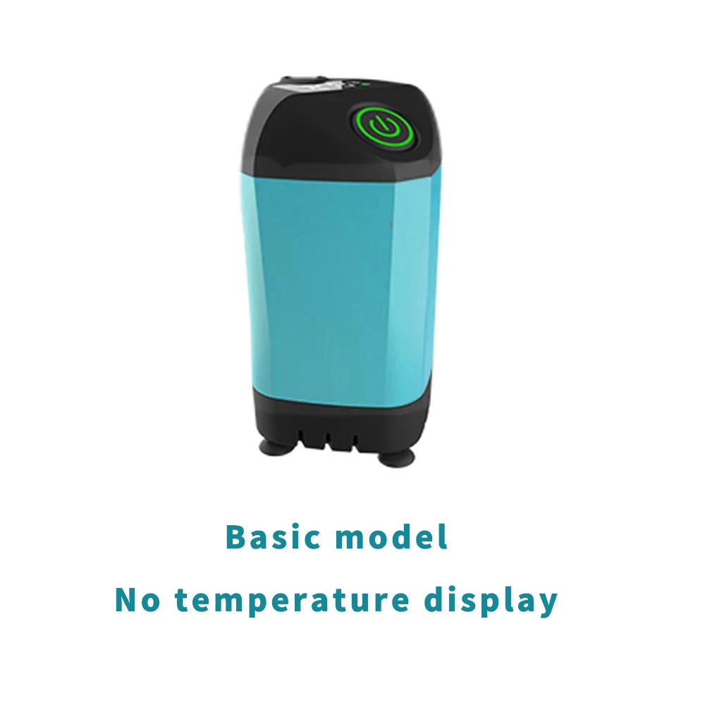 Portable Rechargeable Electric Camping Shower Pump with Temperature Display