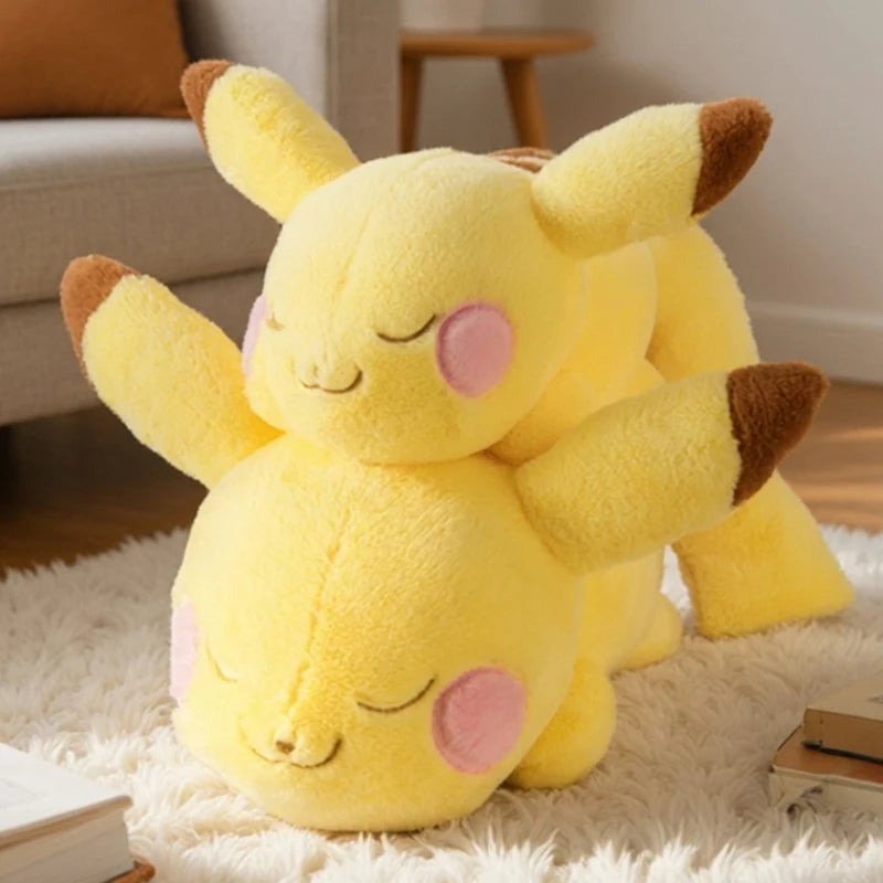 40/70cm Cartoon Large Pikachu Pillow Pokemon Plush Toys Doll Cute Pokémon Ornament Stuffed Plushie Pikachued Gift for Children