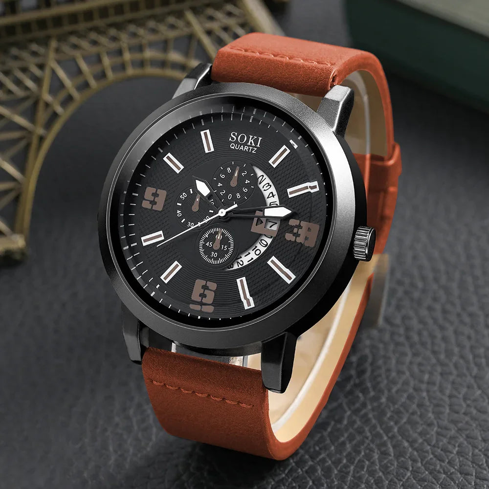 Men Watch Outdoor Sport Military Analog Quartz