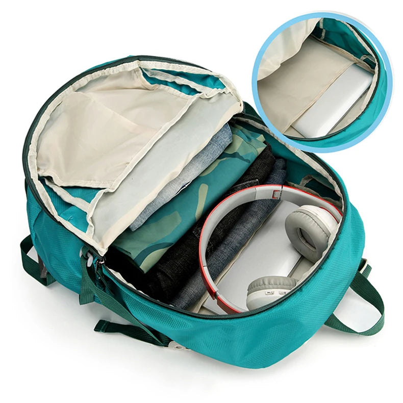 40L Climbing Backpack Waterproof Hiking Bag Multi-Functional Camping Rucksack Outdoor Sports Bags Large Capacity Travel Daypack