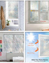 Heat Control Rainbow Window Vinyl Security Window Tinting Sun Protection Film Non Adhesive Window Stickers Stained Glass