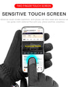 Autumn Winter Outdoor Cycling Durable Velvet Cold Resistant Warm Gloves Touchscreen Waterproof Windproof Anti-slip Gloves
