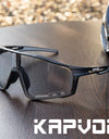 Photochromism blue red black bicycle cycling glasses men riding Cycling Sunglasses sport bike cycling women fishing goggle UV400
