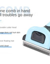 Pet Massage Comb Hair Anti Knotting Stainless Steel Blade Detachable Dog Cat Hair Comb Brush Grooming Tools Pet Combs Pet Supply