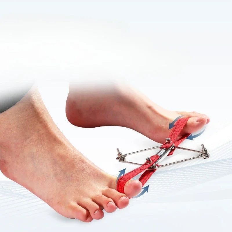 Hallux Valgus Corrector Belt Recovery Training Exerciser Strap Toe Separator Stretcher Thumb Elastic Band Foot Care Tools