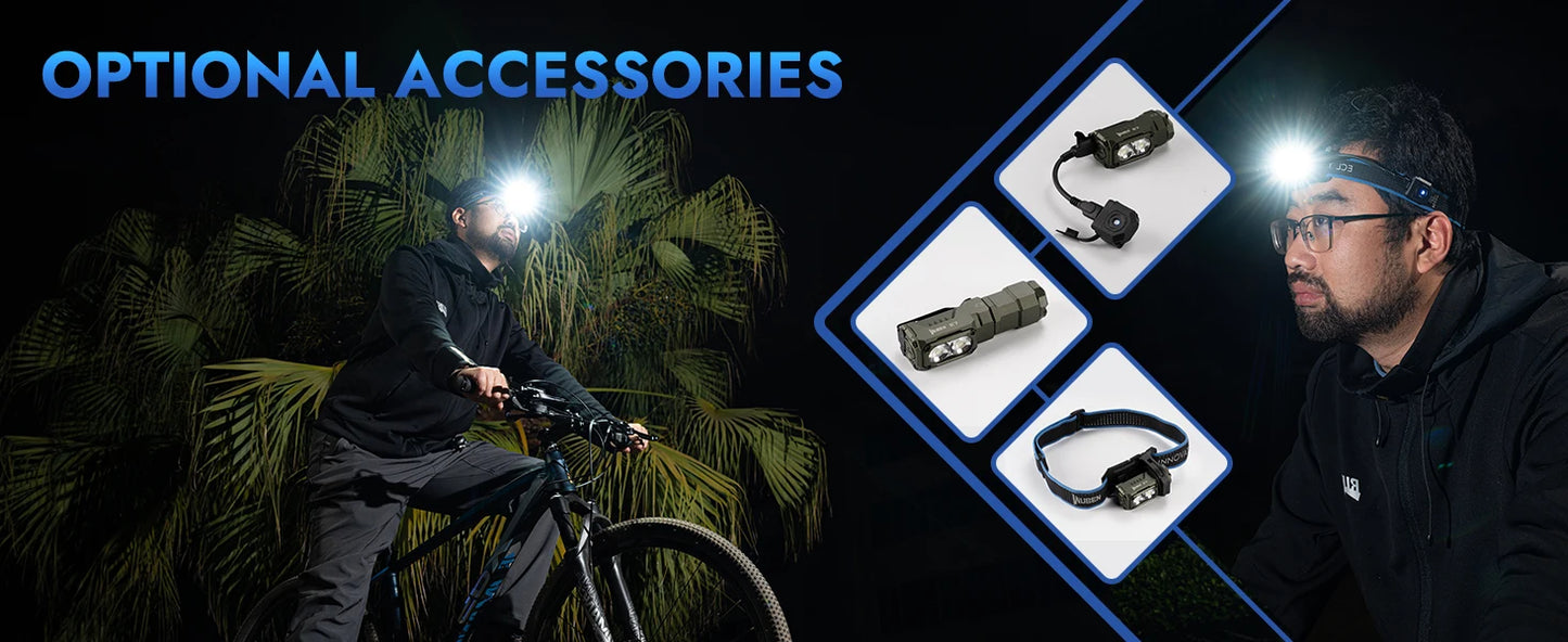 1800 Lumen Rechargeable Mini EDC LED Flashlight With Magnetic Base