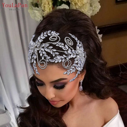 Crystal Headbands Wedding Bride Headband Hair Accessories