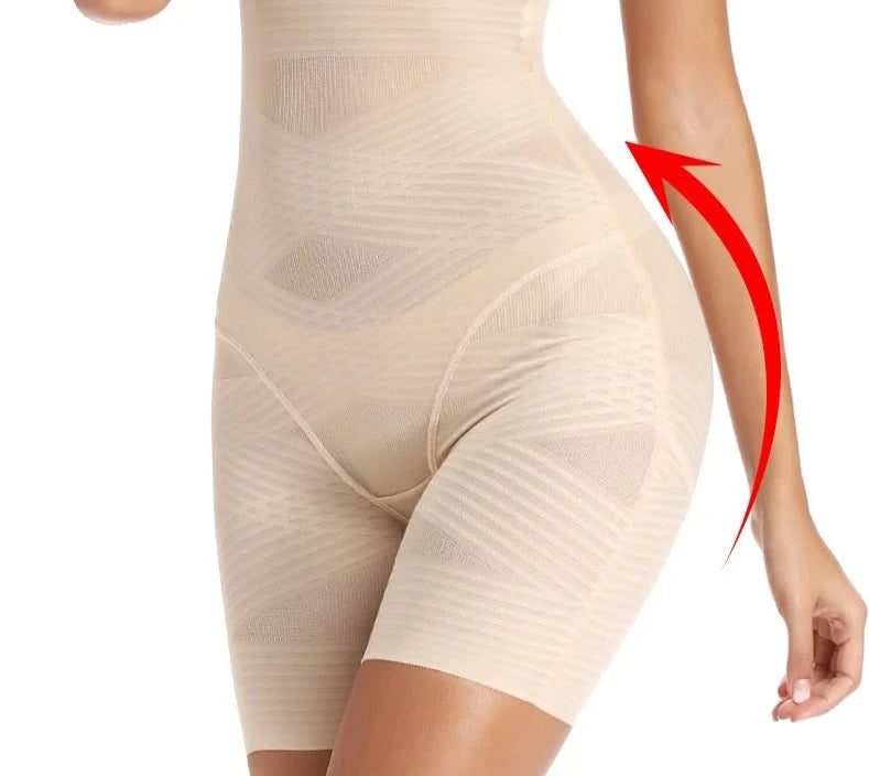 Butt Lifter Safety Underwear Shorts Women High Waist Trainer Control Panties Tummy Control Thigh Slimmer Hip Shapewear