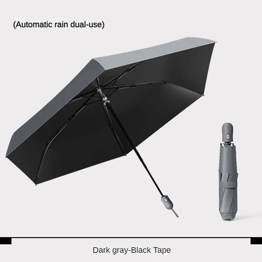 Ultra lightweight and portable automatic umbrella for women, suitable for both weather and sun protection