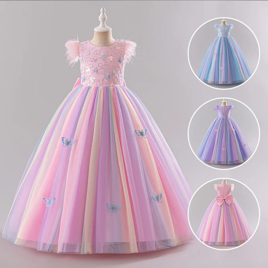 Fluffy Tulle Princess Ball Gown Dress