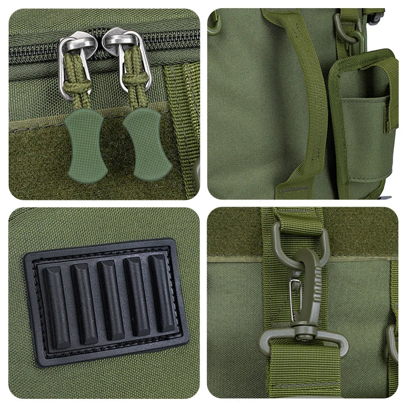 Large Capacity Fishing Gear Storage Backpack Fishing Bag Wet Dry Separation Splash-proof LUYA Bag Hiking Fishing Camping Packs