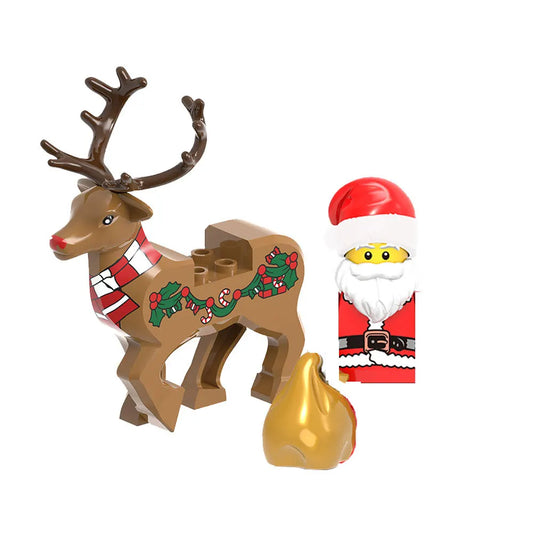 Movie Christmas Halloween Assemble Building Blocks Brick Mini Action Figure Character Figurine Brick Toys Birthday Gift