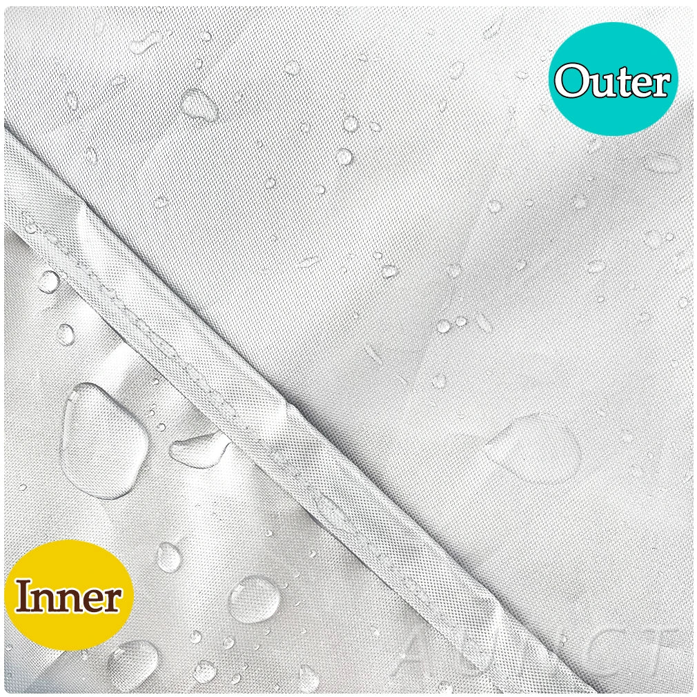 Customized Round Square Waterproof Outdoor Patio Garden Furniture Covers Rain Snow Chair Sofa Table Dust Proof kitchen BBQ Cover