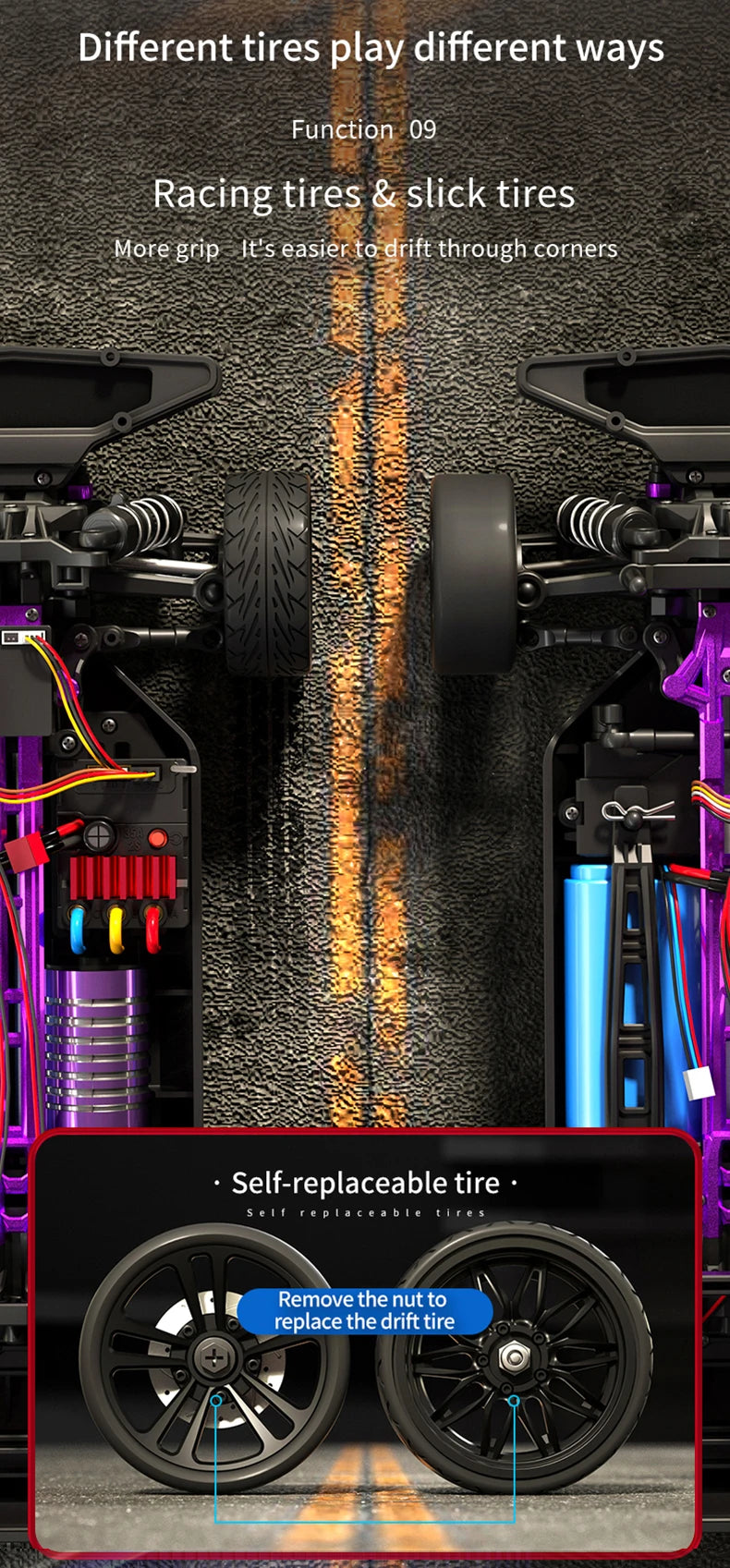 ZLL SG116 MAX/PRO 1:16 High Speed Drift Racing 80KM/H Or 40KM/H Brushless Motor 4WD RC Car Off Road Car Toys