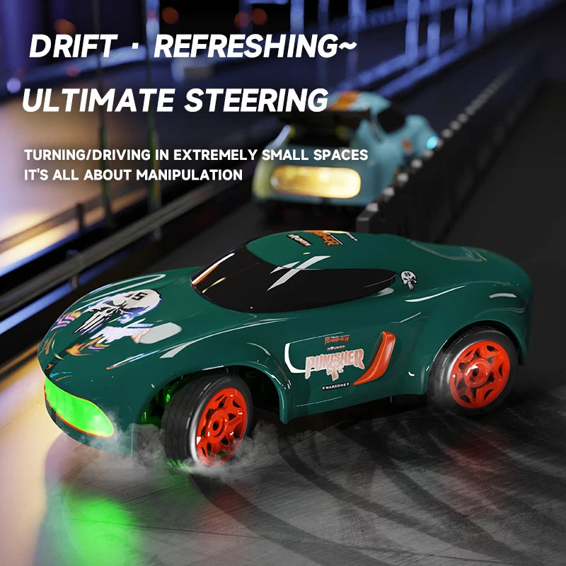 2.4G Drift Rc Car 4WD Remote Control Car Four Wheel Drive Radio Controlled Mini GTR Racing Model Boy Toy Gift