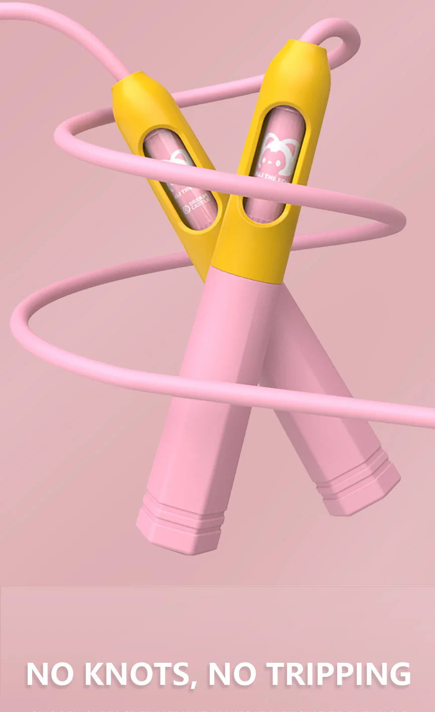 Jump Rope 2.3m for Fitness and Exercise – Skipping Rope for Cardio, Boxing, and Weight Loss – Speed Rope perfect for Men & Women