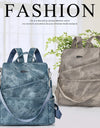 Leather Backpacks Casual Knapsack Large Capacity Packs School Backpack For College Students Travel Bags