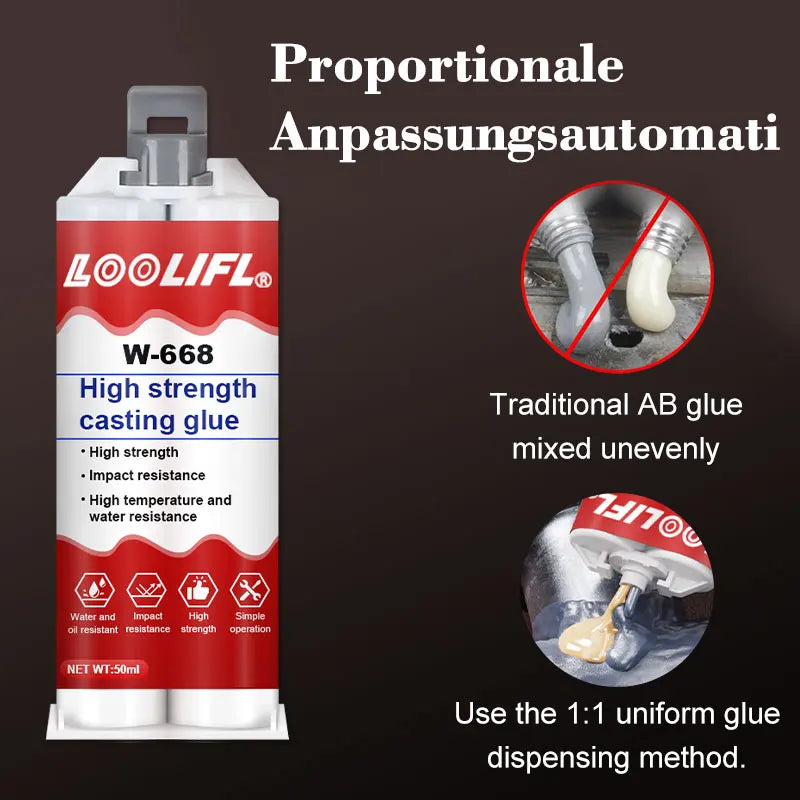 AB Universal Epoxy Resin Glue For Glass Metal Ceramic Waterproof Repairs High Adhesive Super Liquid Glue