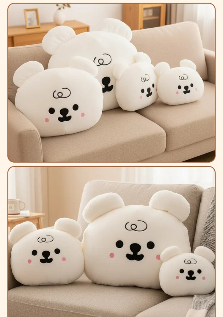 Cute Cartoon Bear Plush Stuffed Doll Cushion Toy
