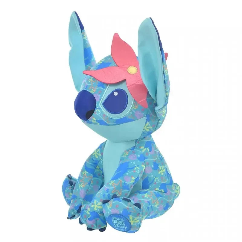 Cartoon Lilo & Stitch 2024 Limited Edition Stitch Rose Doll Plush Toy Kawaii Comfort Doll Birthday Gift for Girls Genuine Disney