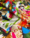 Silk Soft Scarf Women Stylish Print Long Shawl Handkerchief Summer Elegant Travel Wrap Hot