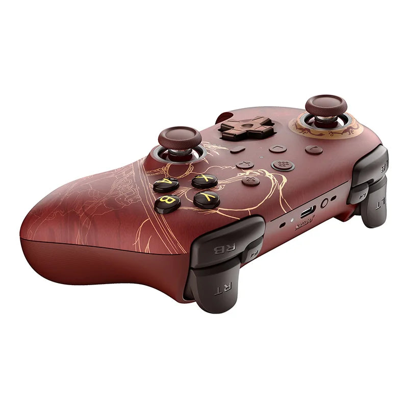 Wireless Gaming Controller with TMR Joysticks Motion Control and Charging Dock for PC and Android