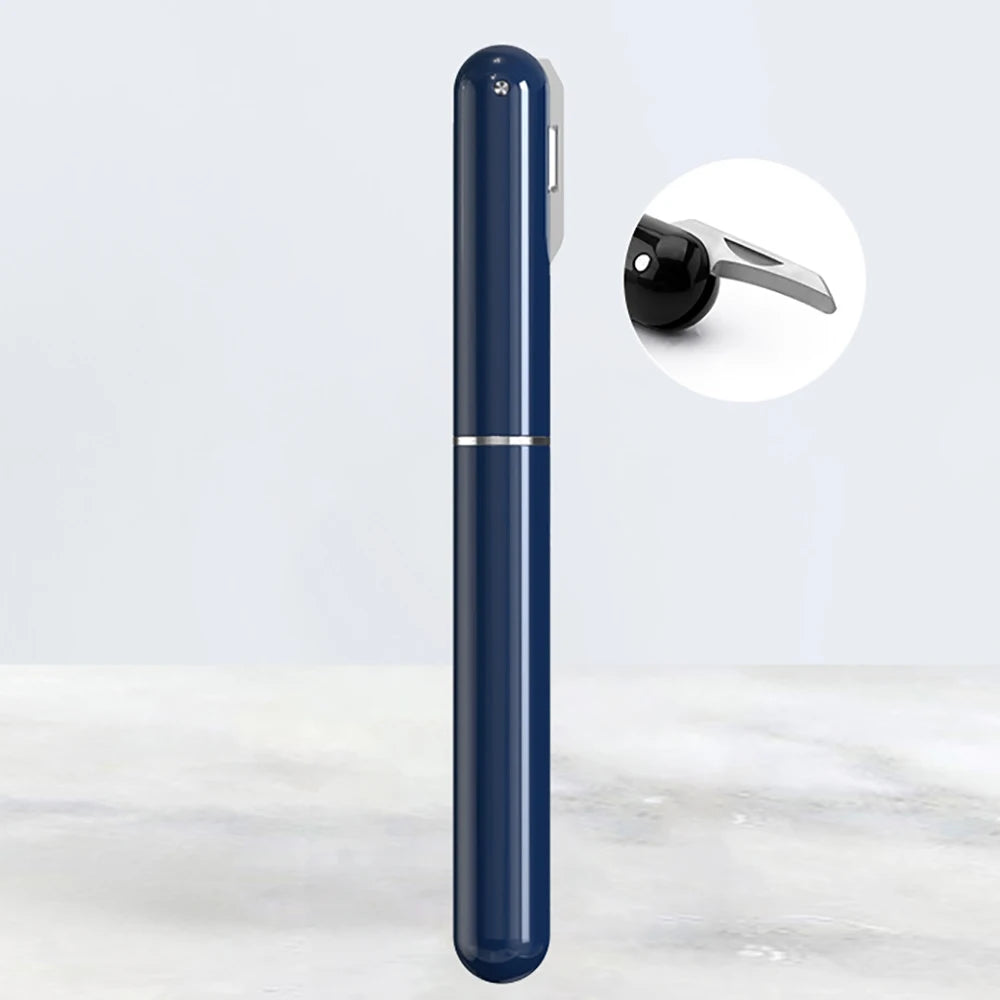 Stainless Steel Air Pressure Pump Wine Bottle Opener Pen Shape Fast Corkscrew Needle Kitchen Bar Party Tool Portable Wine Opener