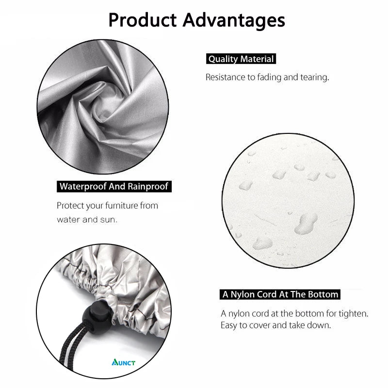 90 Sizes Outdoor Patio Garden Furniture Waterproof Covers Rain Snow Chair covers for Sofa Table Chair Dust Proof Cover