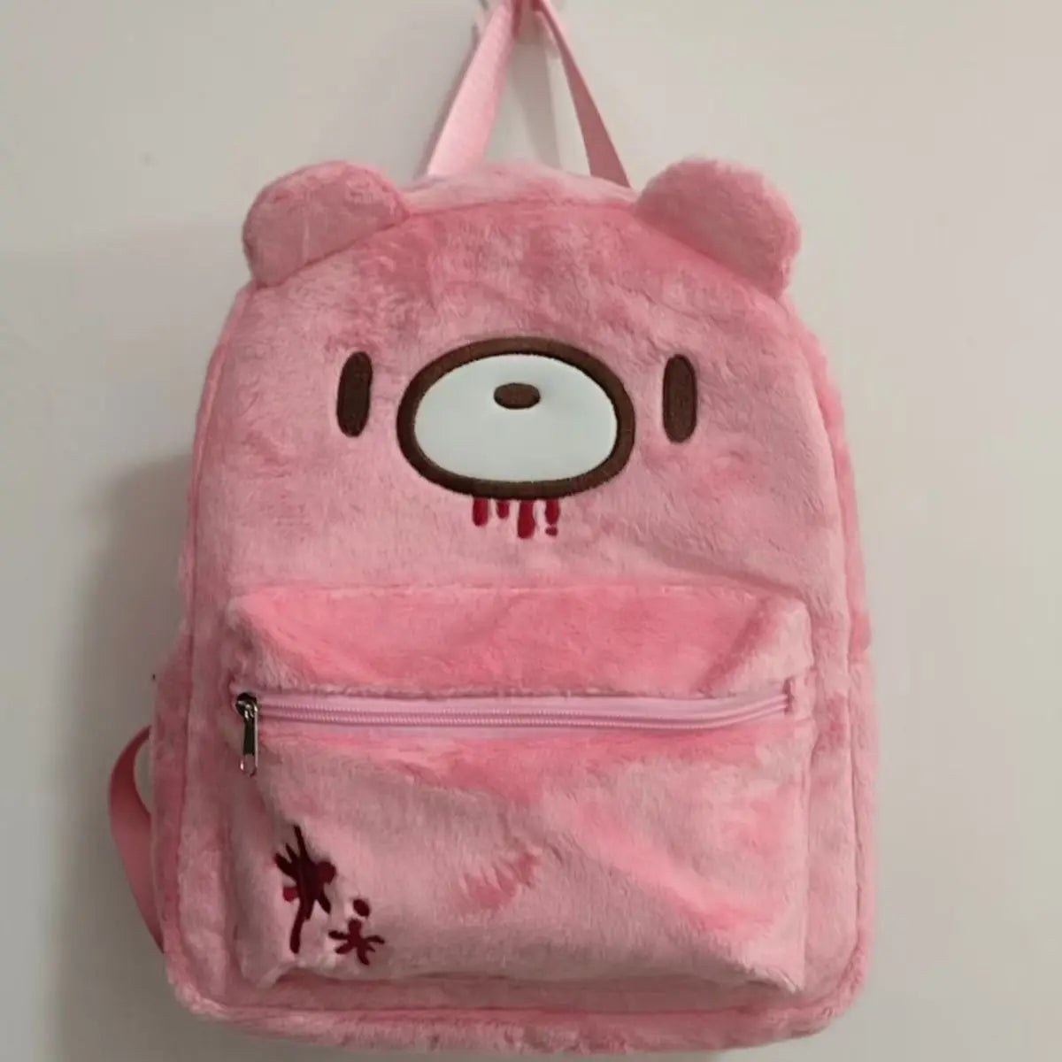 Cartoon Bear Plush Backpack Large Capacity Shoulder Bag