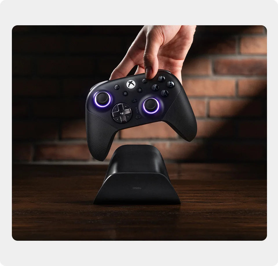 Wireless Gaming Controller with Swappable Parts and TMR Joysticks for Xbox and PC