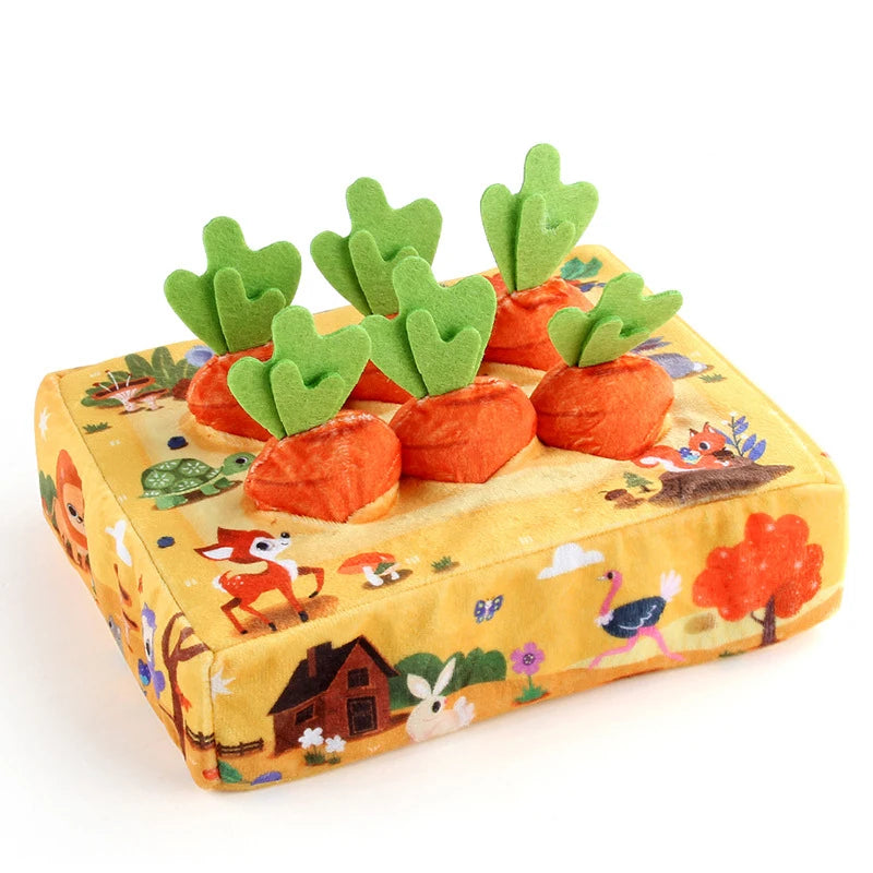 Toys 0 12 Month Tissue Box Pull Out Radish Toy Games s Fine Motor Skills Toys Montessori Early Learning Sensory Toy