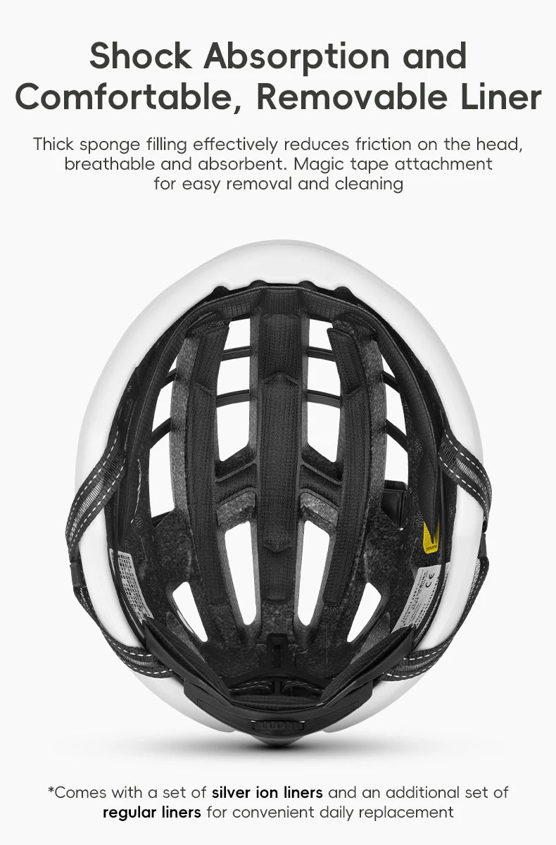 Cycling Helmet for Adults Adjustable Mountain Road Bike Helmet Breathable Intergrally-molded Head Bicycle Helmet